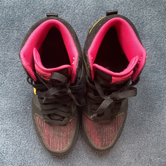 Nike Dunk High 6.0 ‘Neon Yellow Pink’ - 7.5 - Picture 4 of 4